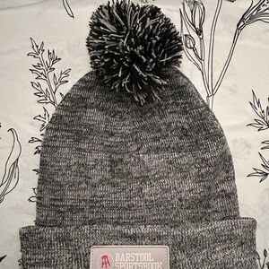 Gray Barstool Sportbooks Beanie